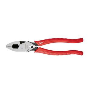 9 in. High Leverage Lineman's Pliers with Crimper