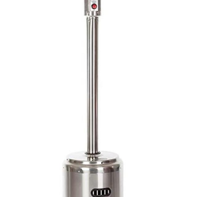 Fire Sense Commercial Patio Heater, Unpainted Stainless Steel