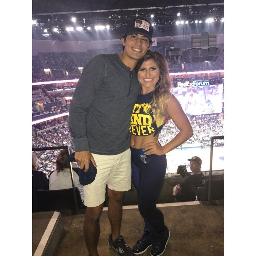 Matti's first game as a Memphis Grizz Girl