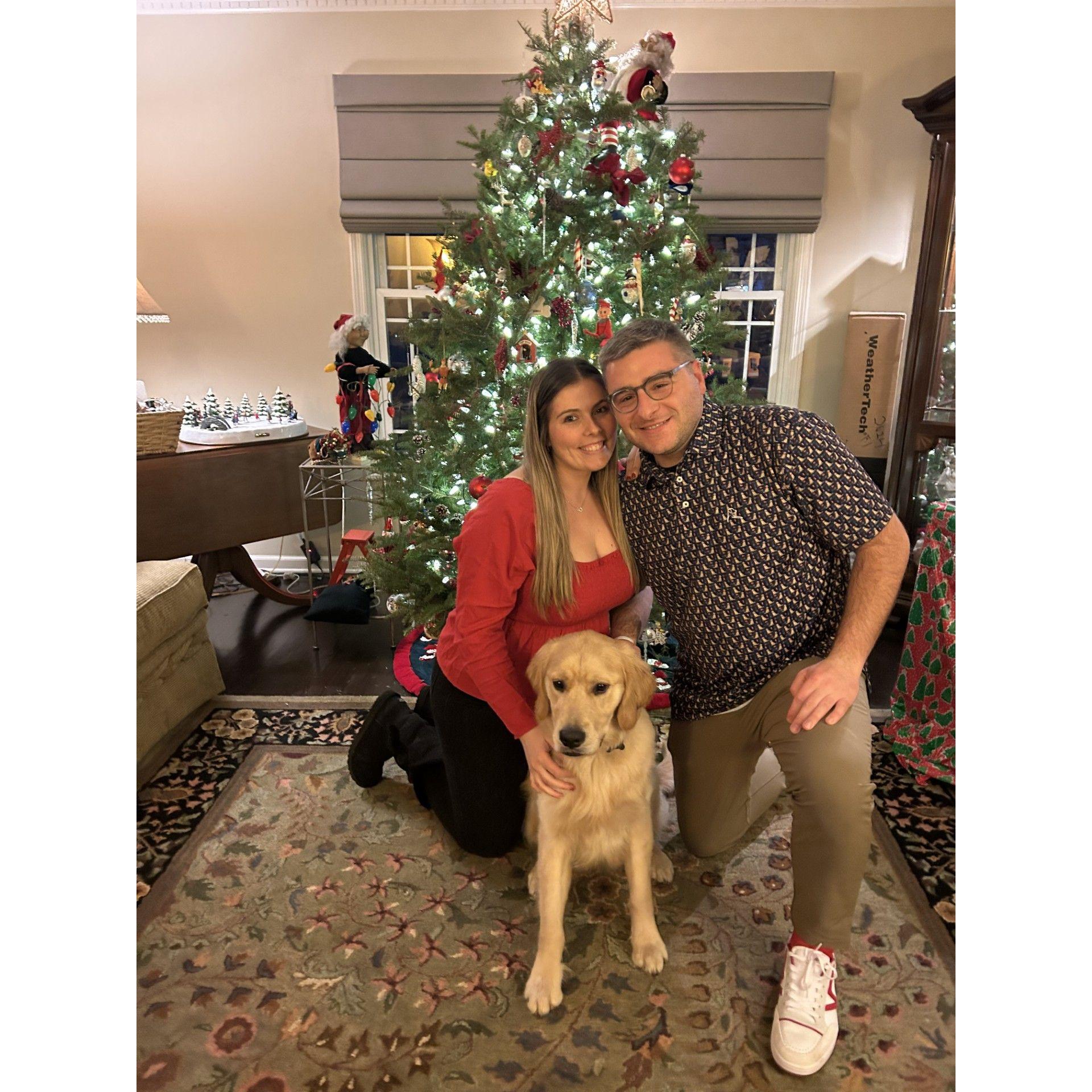 First Christmas with Tucker