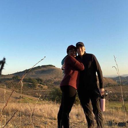 Hiking everywhere together.