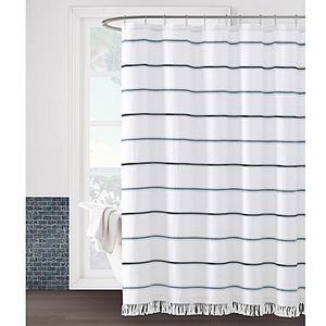 Naomi Shower Curtain in Blue