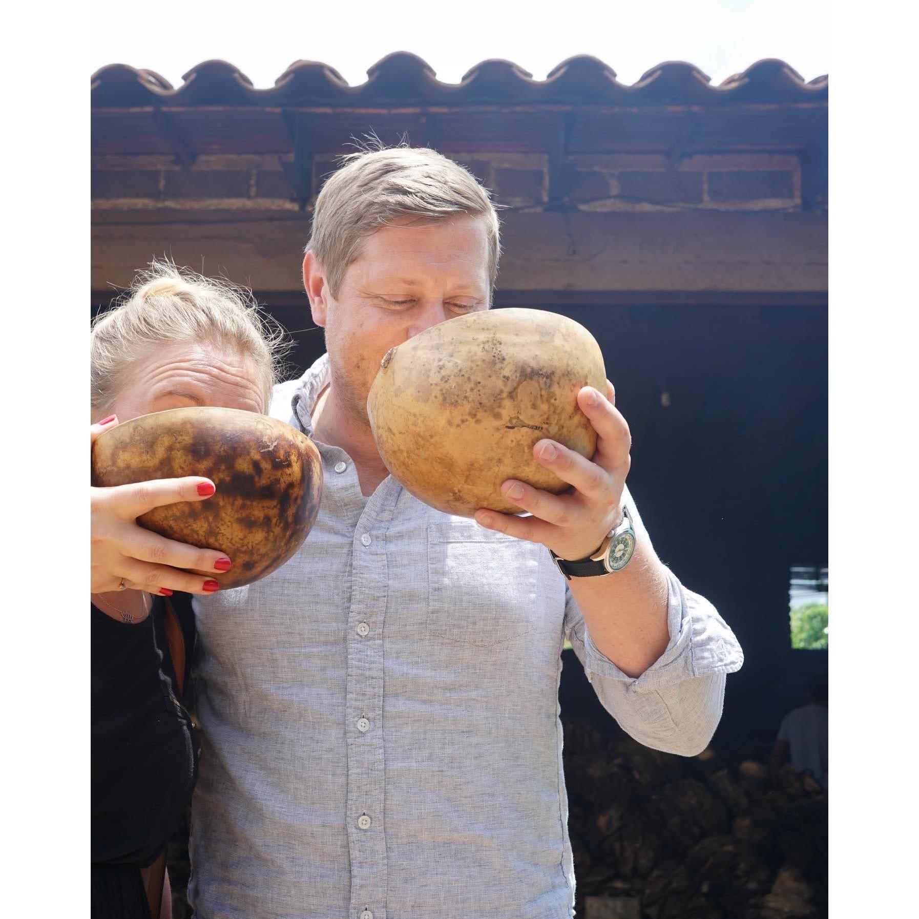 drinking mezcal from the source in oaxaca, mexico