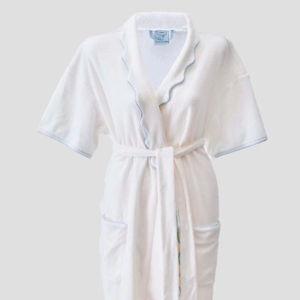 Women’s Short Scallop Lightweight Robe