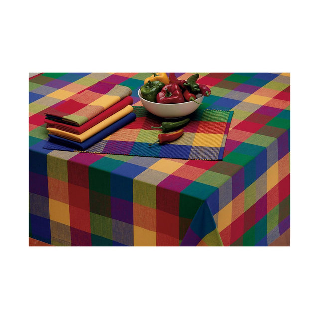 Napkin Check Ind Summer, Set of 4