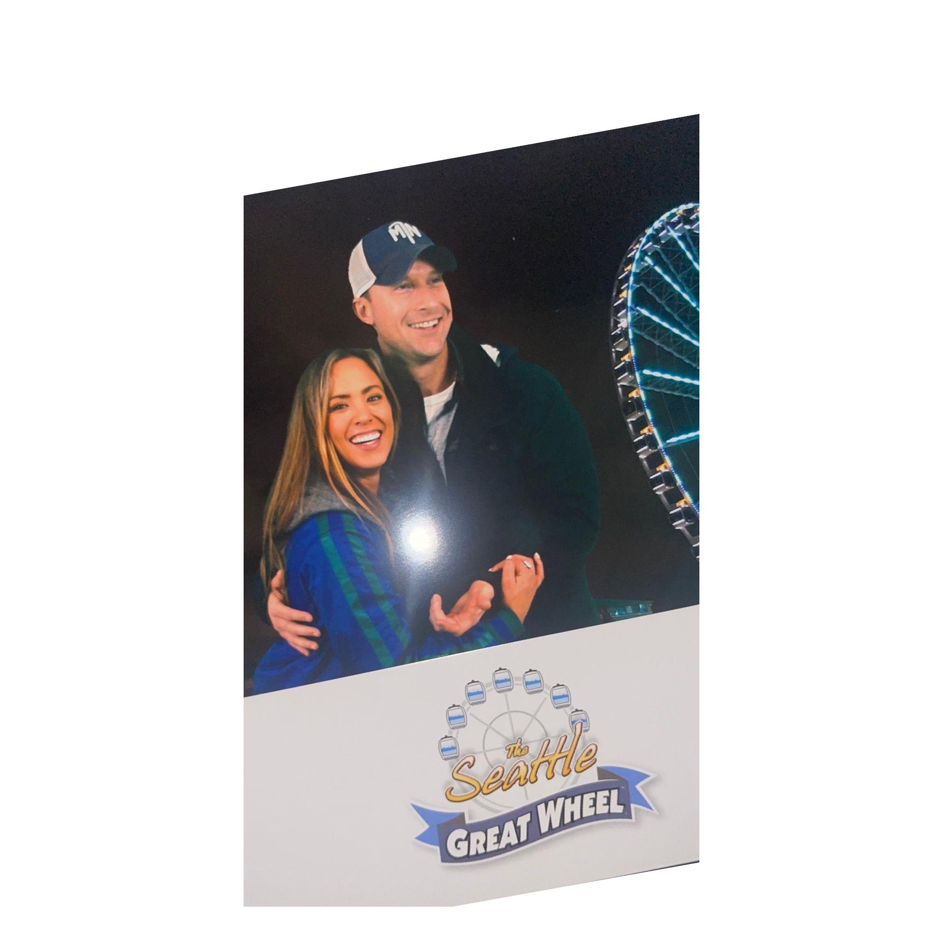 Seahawks game when we first started dating