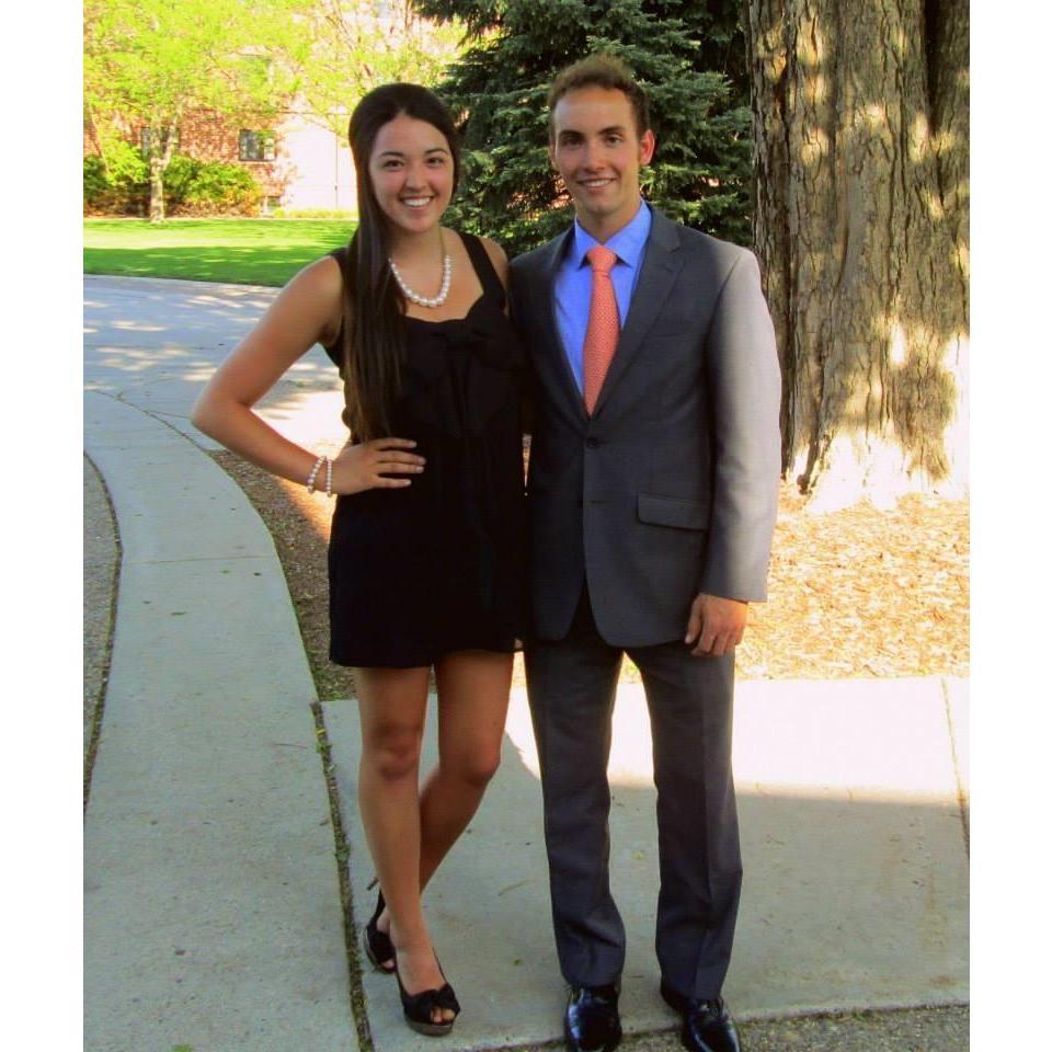 Senior year Gustavus President's Banquet (2014)