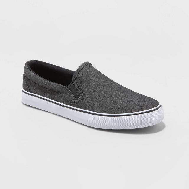 Men's Phillip Twin Gore Sneakers - Goodfellow & Co™ Charcoal 11.5