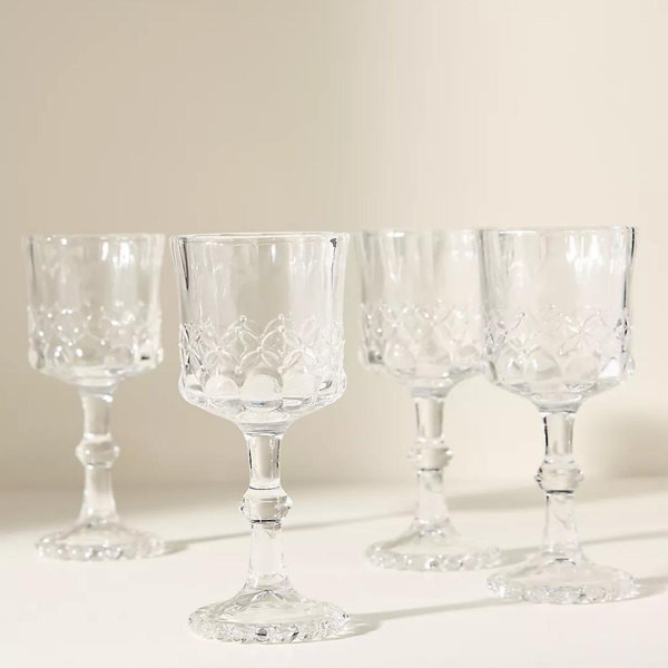 Savannah Wine Glasses, SET OF 4