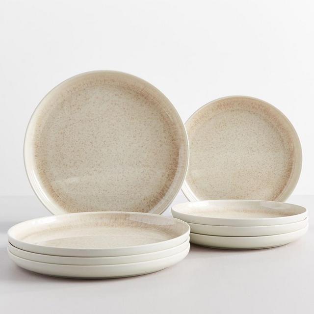 Azure Melamine 8-Piece Dinnerware Set