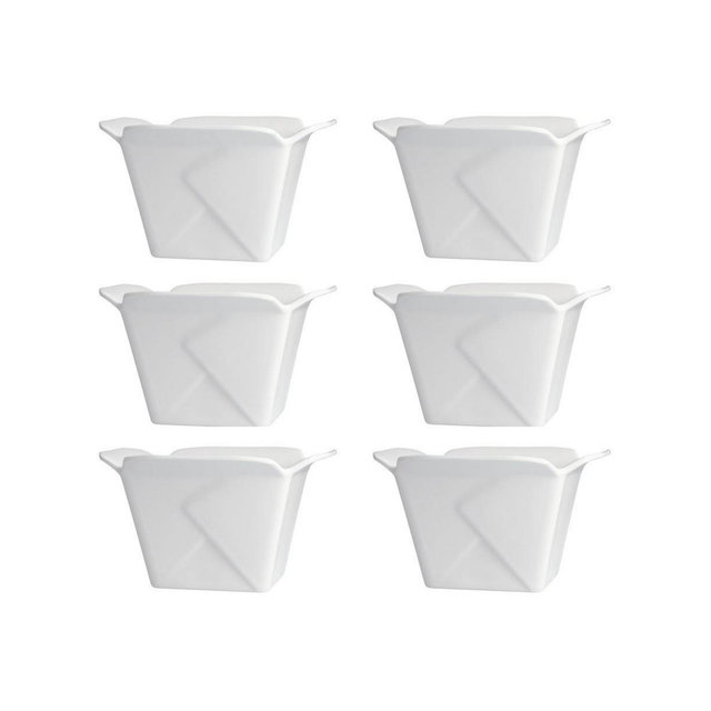 Fortessa Melamine Street Eats Take Out 6" Set/6