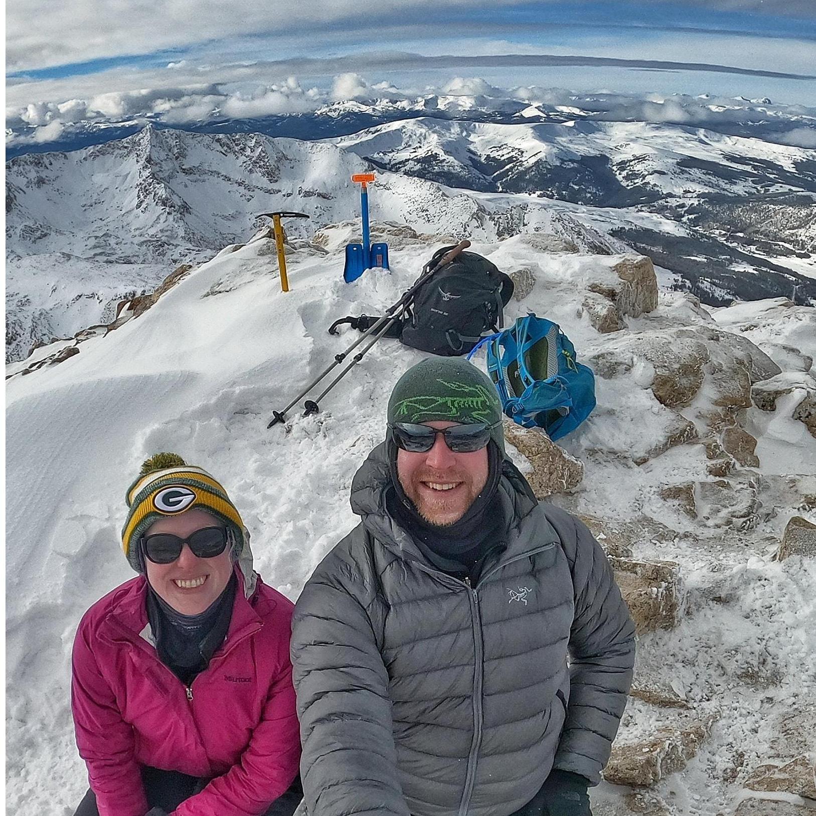 Mt Democrat, Colorado, New Years Eve 2020