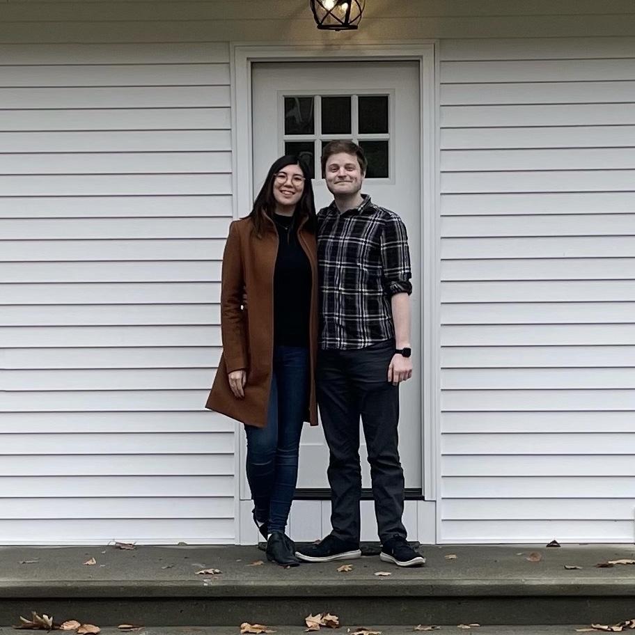 Our first home, October 2021