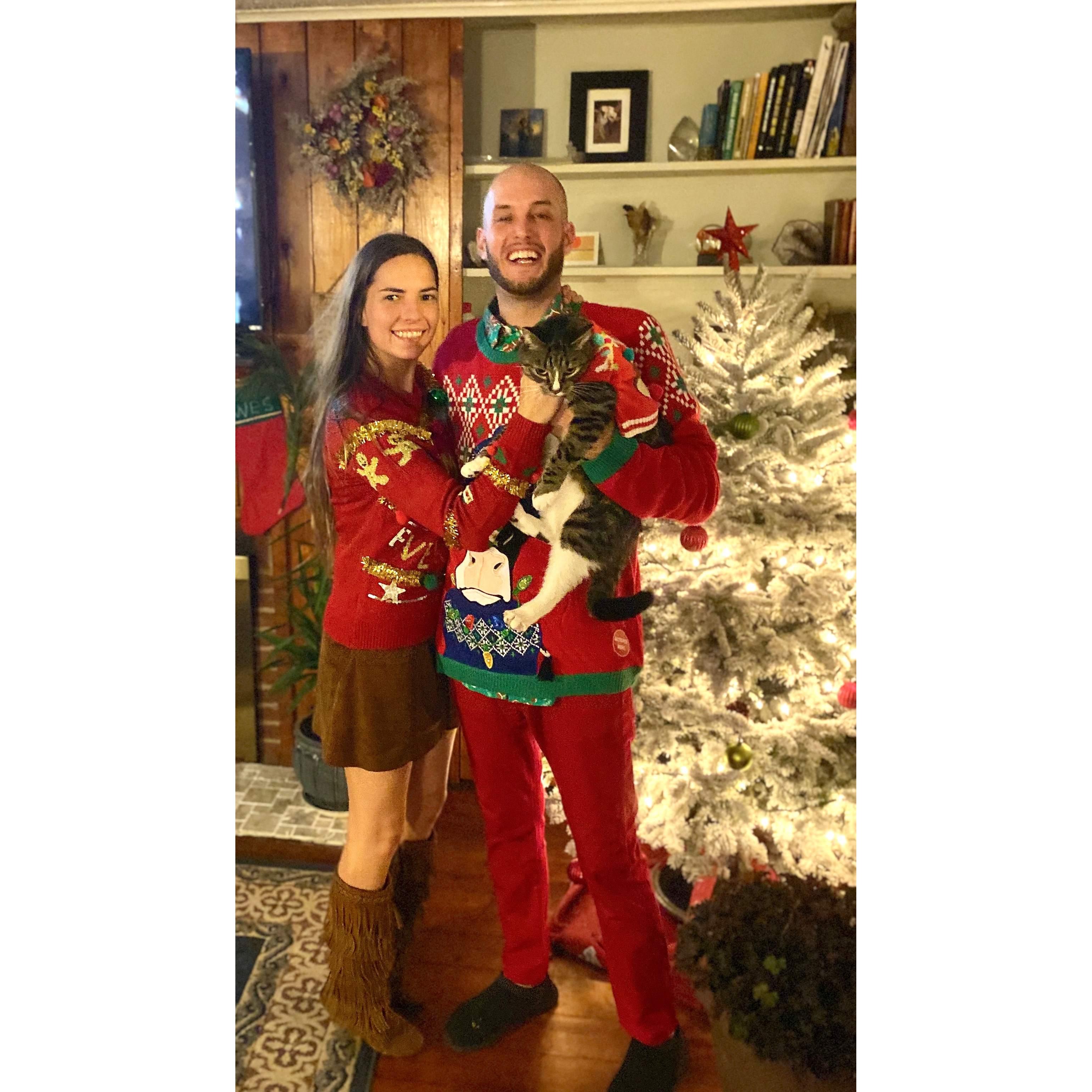 Ugly Christmas Sweater Party, NJ, 2019