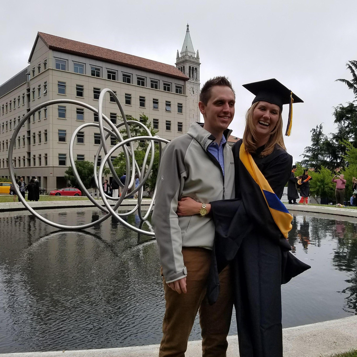 Mal's graduation from UC Berkeley