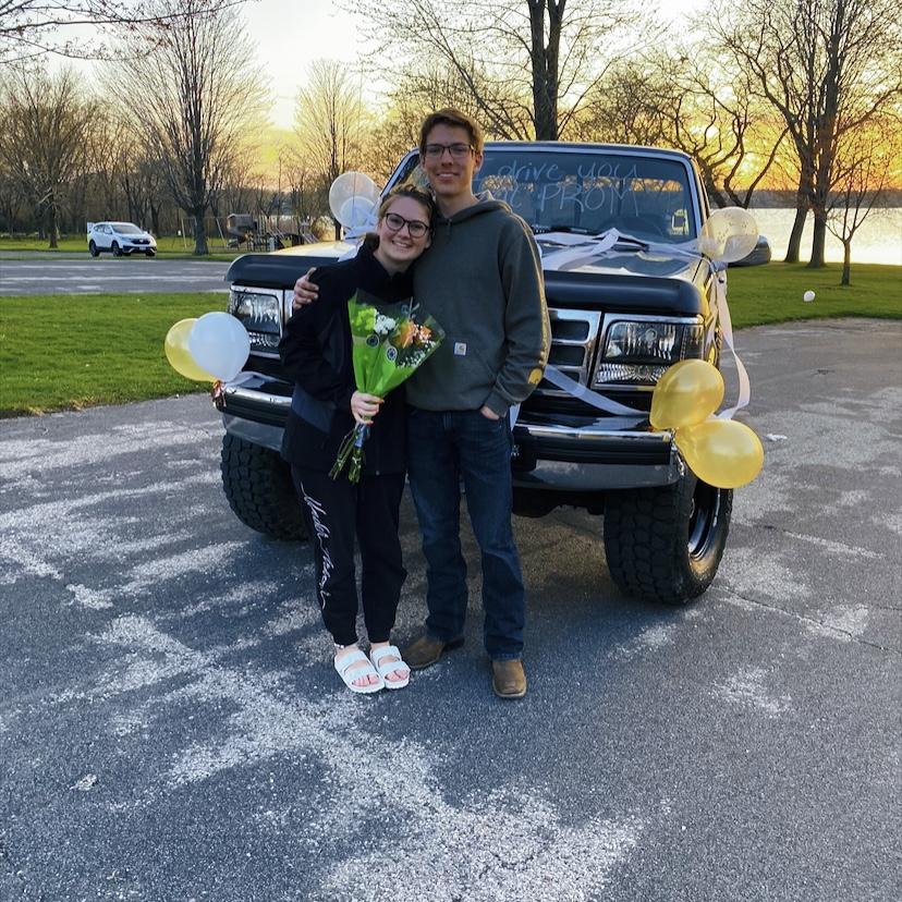 Nick asked Amber to go to Senior prom