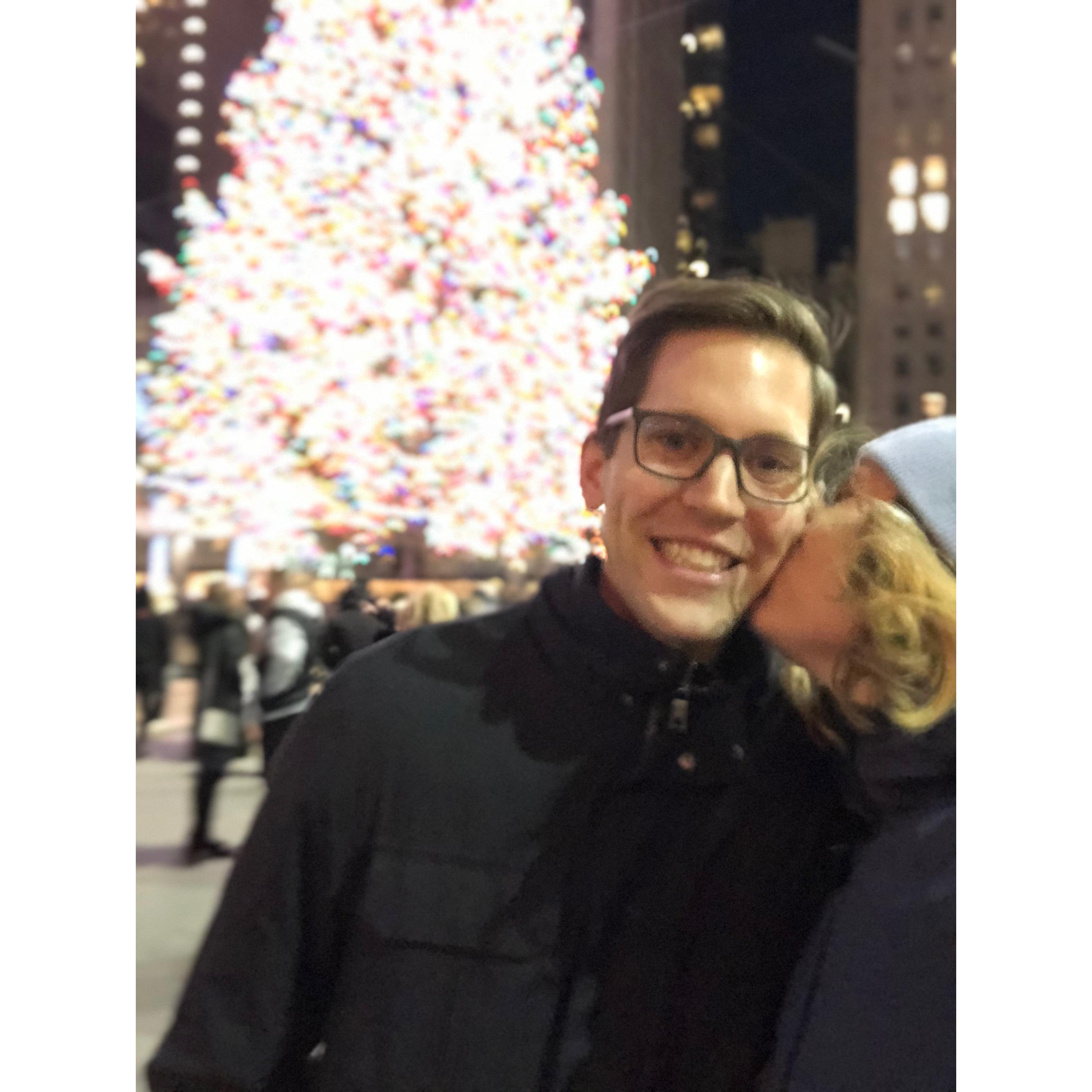 Our second Christmas in New York!