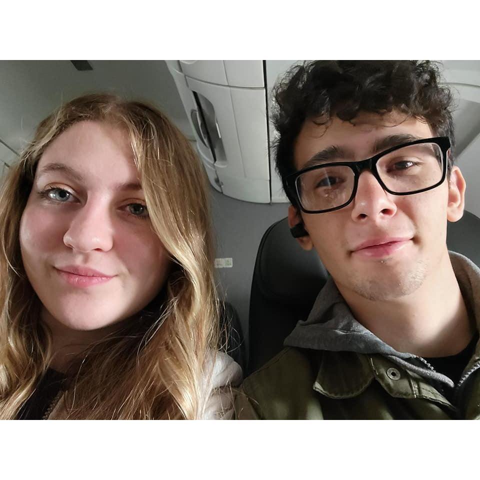 Jeff's first plane flight!