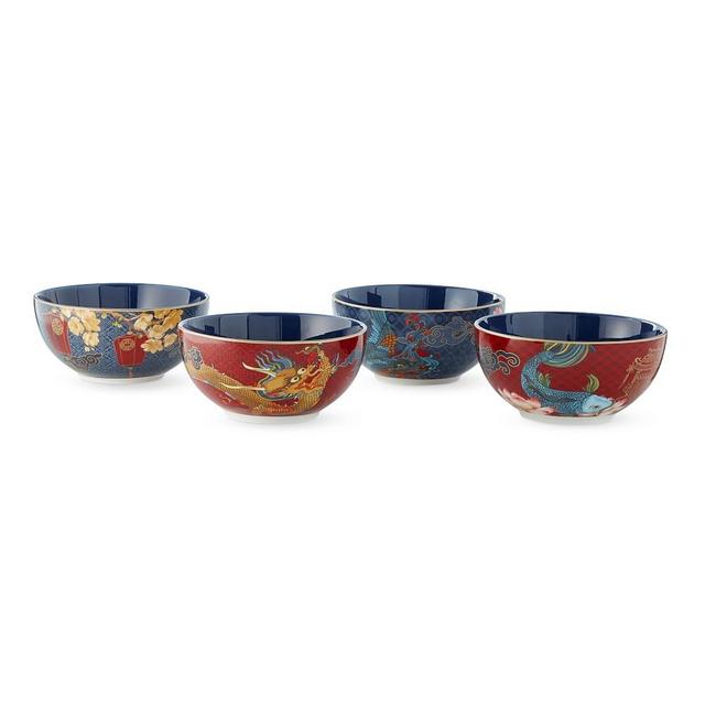 Lunar New Year Mixed Noodle Bowls, Set of 4