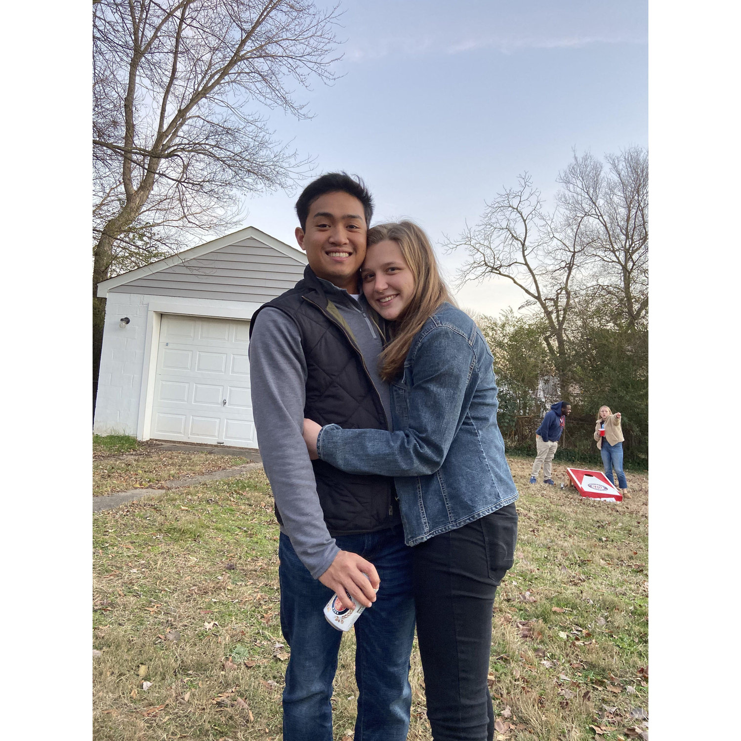One of our first photos together :)