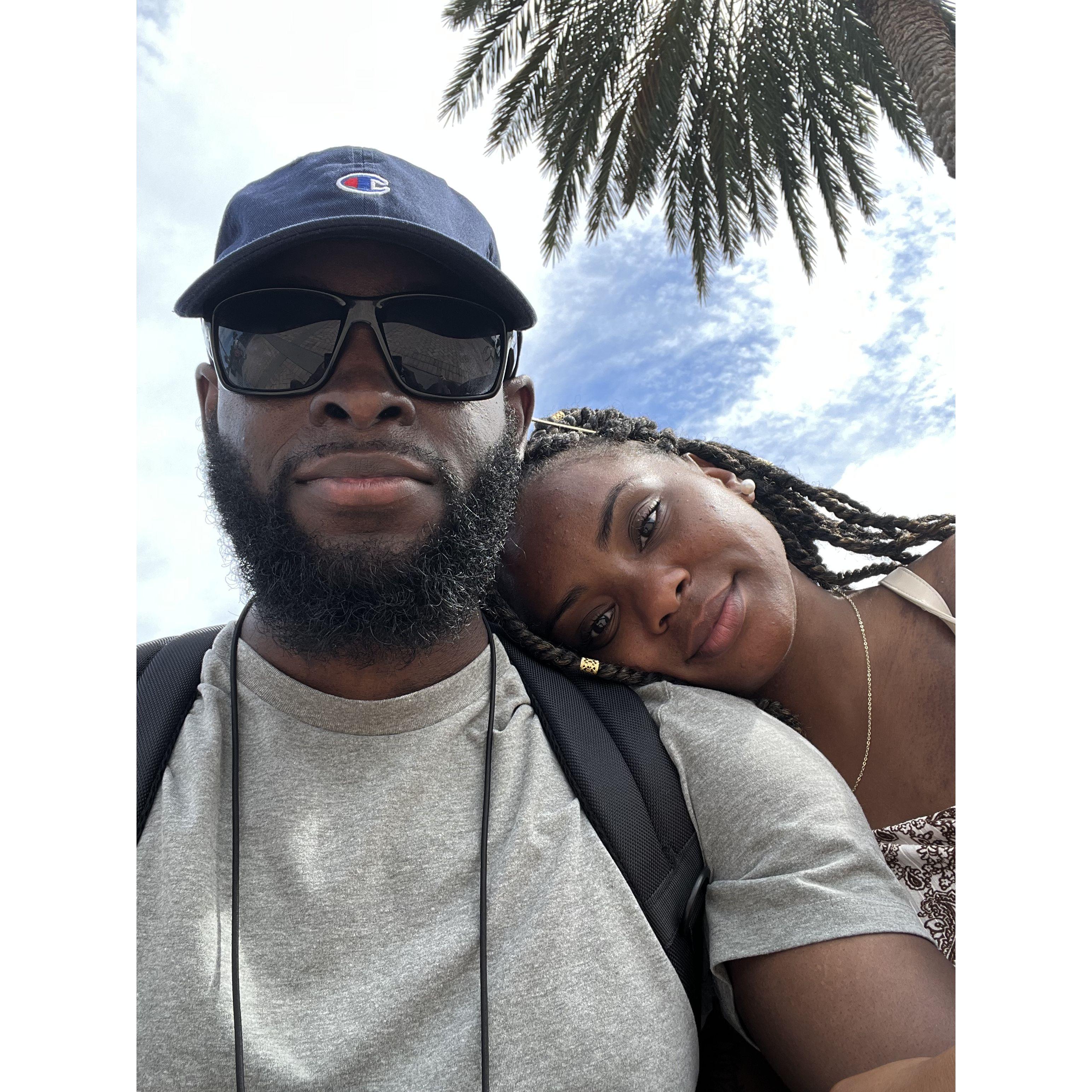 This is our first Baecation, where we were walking the streets of Clearwater and going on excursions.