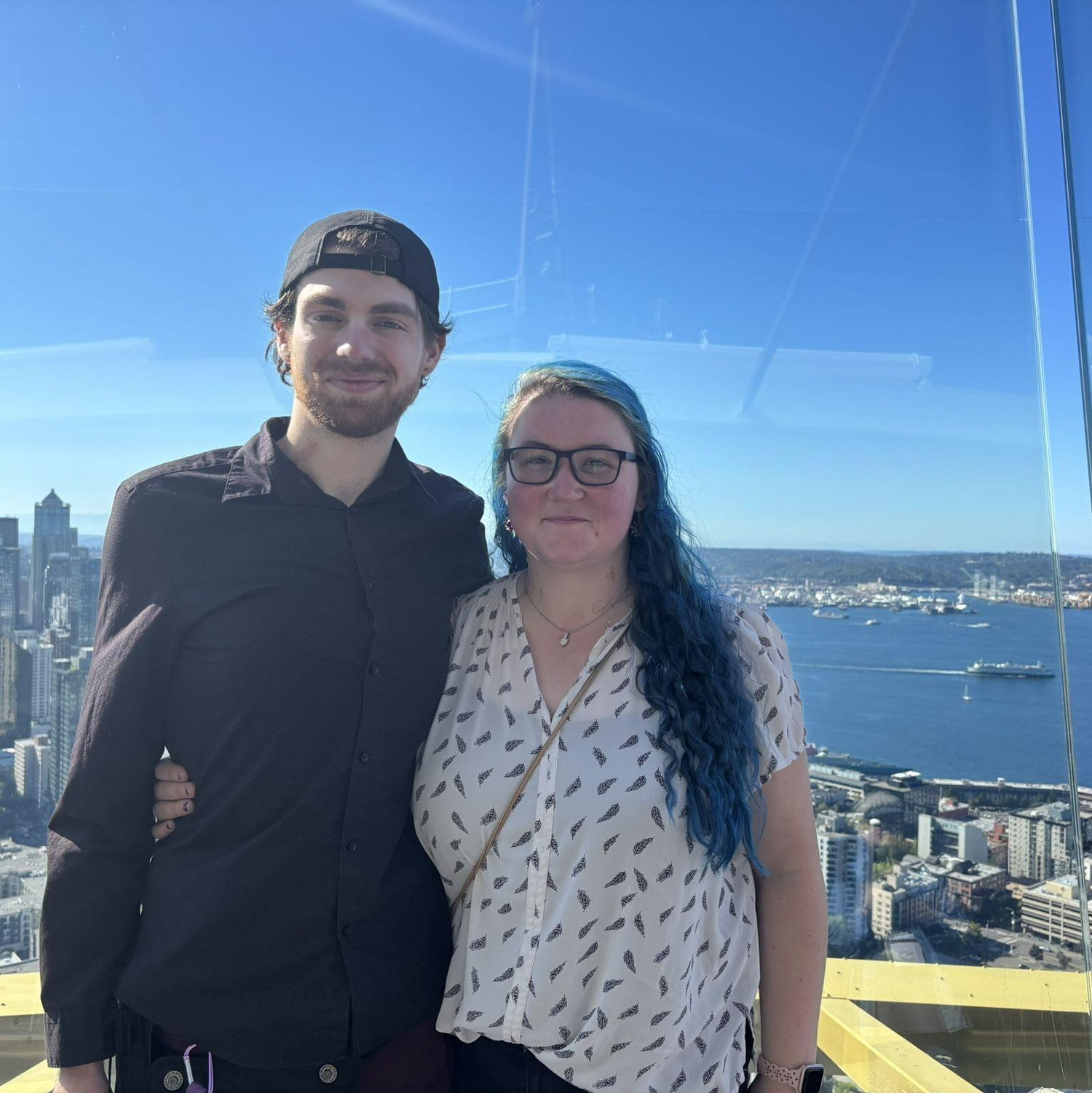 Sometimes strangers help you take pictures.
