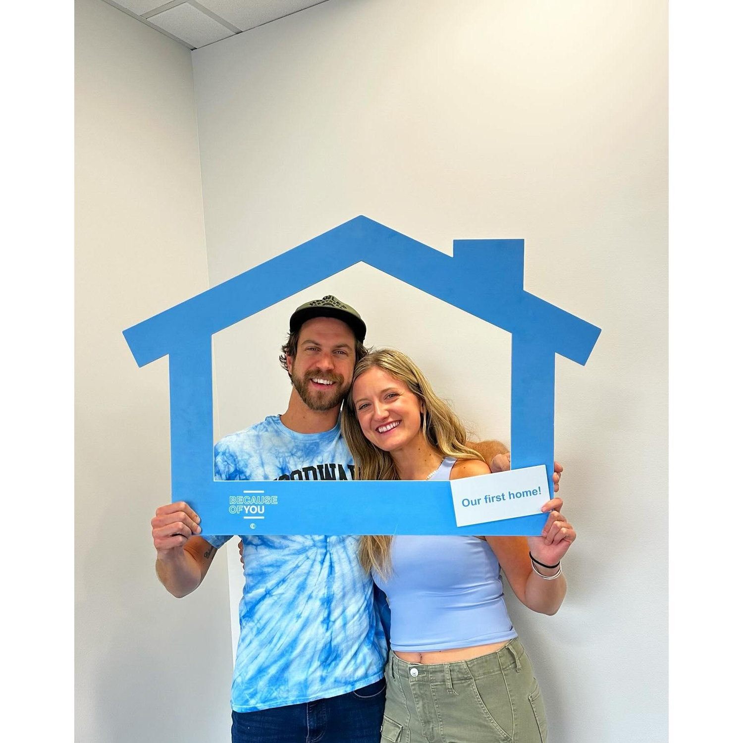 Right after we signed our lives away to our mortgage :')