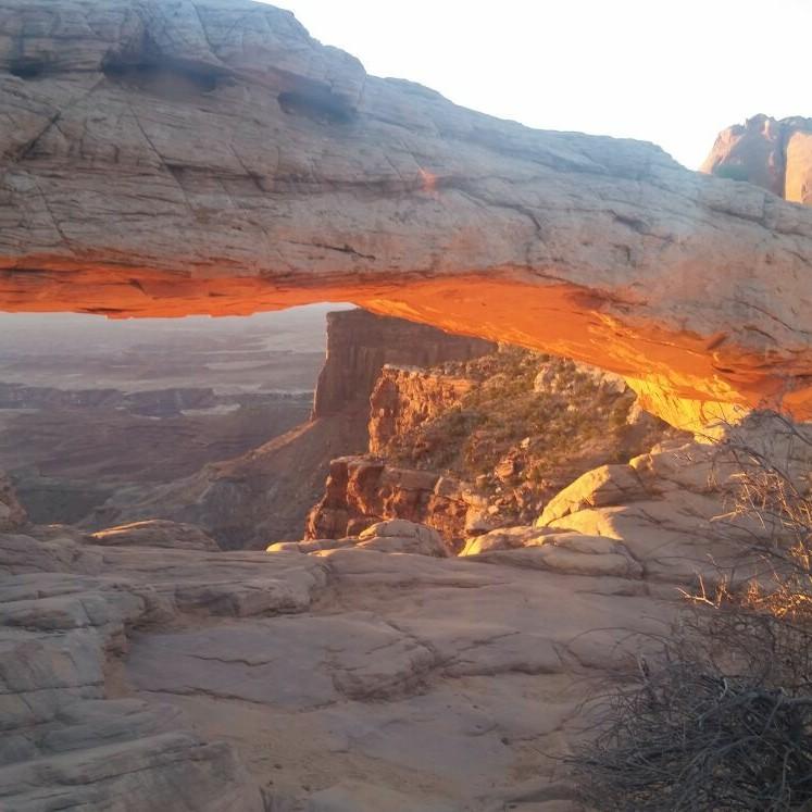Mesa arch sunrise