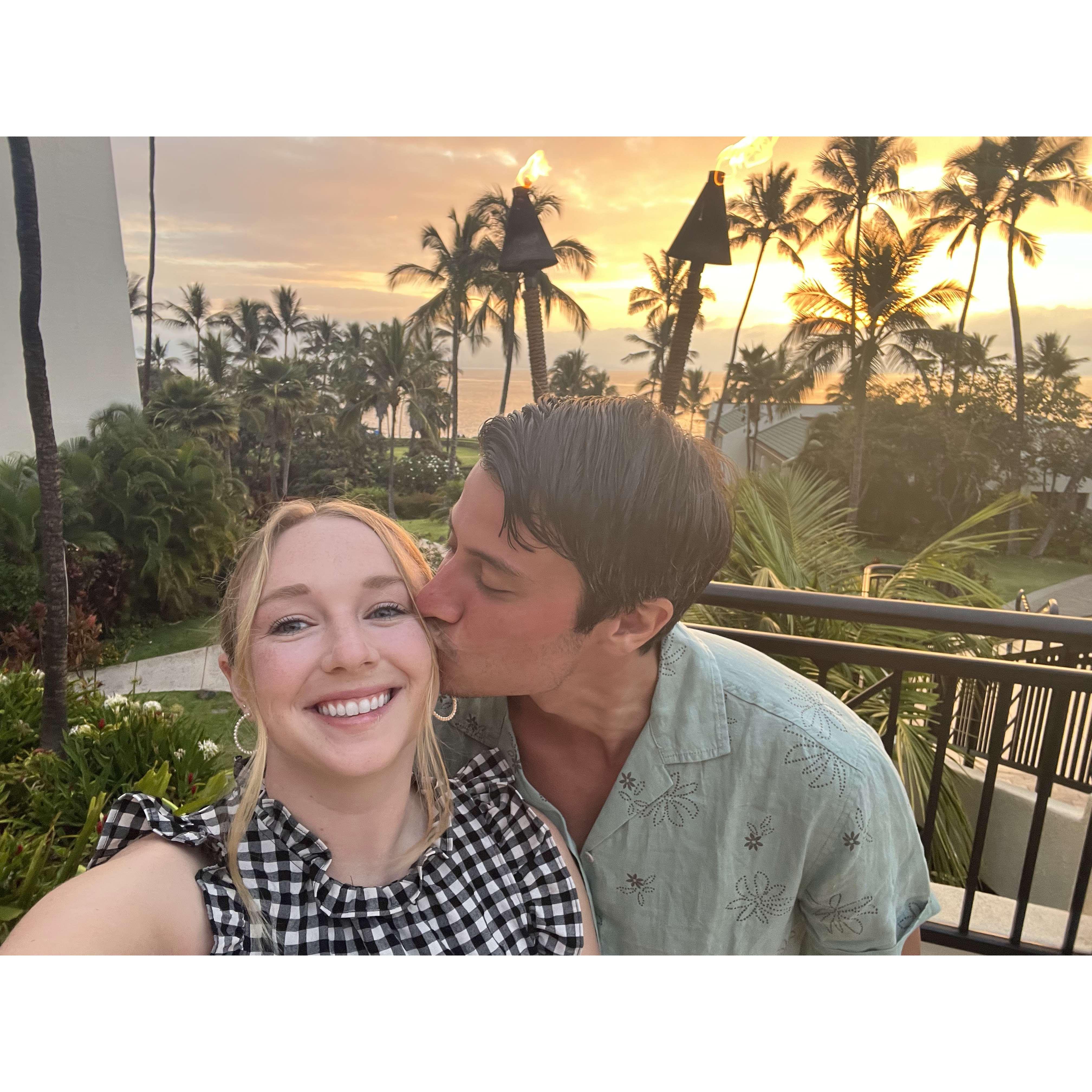 Maui sunsets - May 2022
