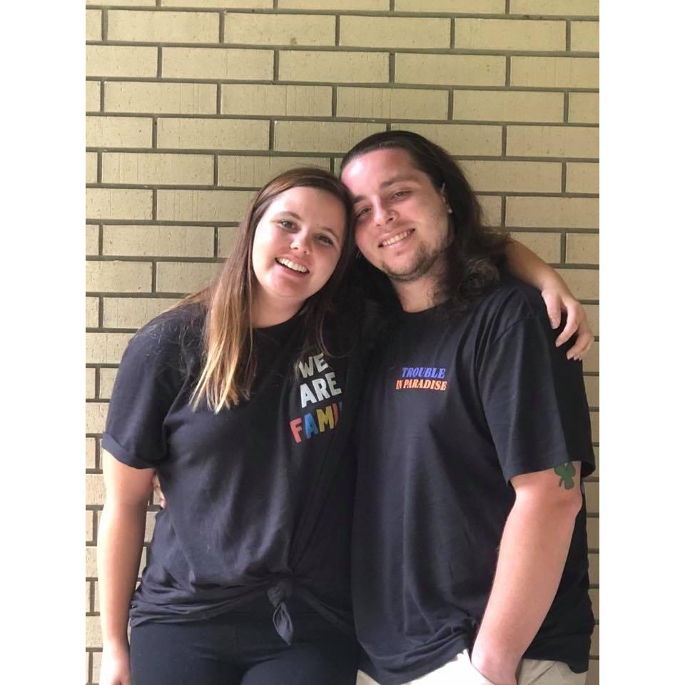 our first photo together!