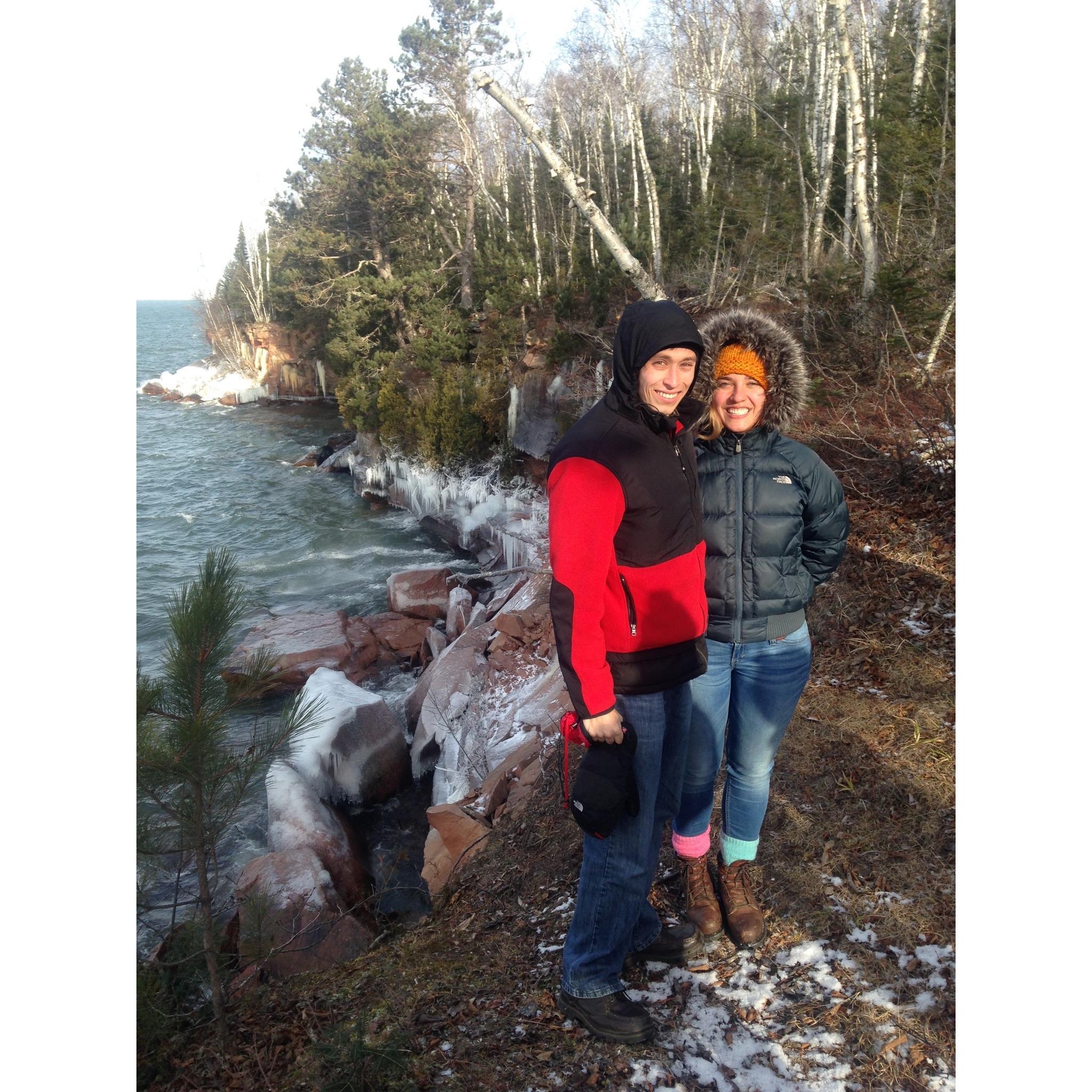 Cornucopia WI, winter 2015.