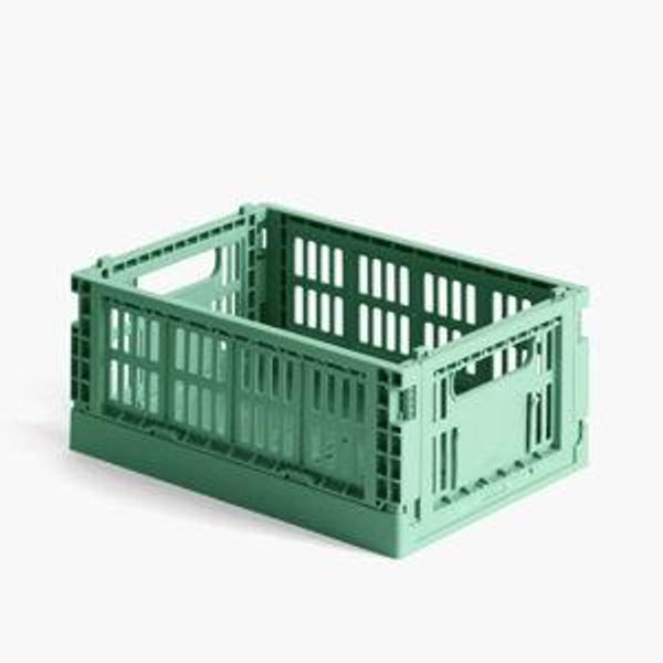 Recycled Colour Crate – Dark Mint