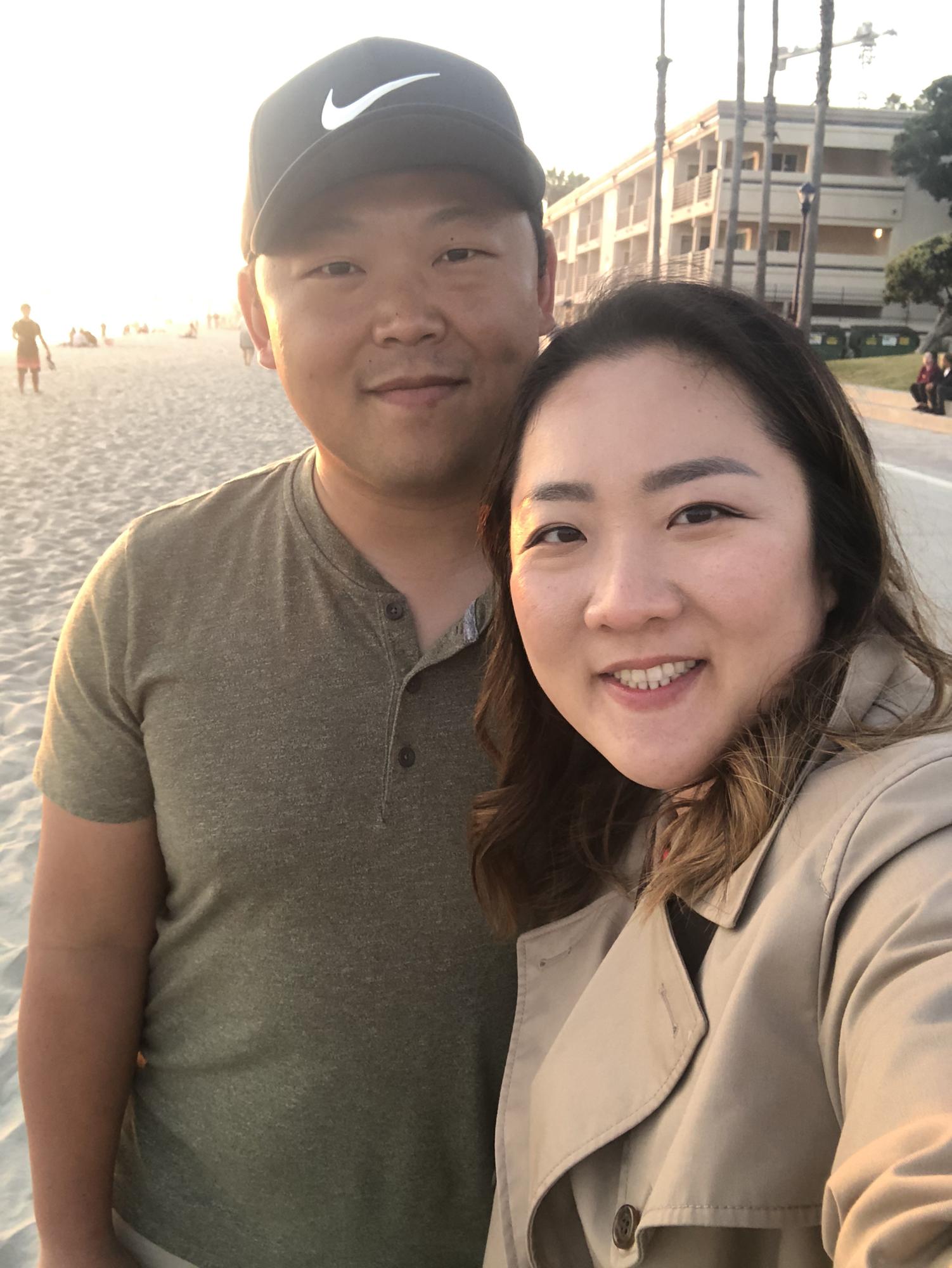 A ‘rare’ moment when Jane got to work at Vista site and able to meet up with Kris after work.