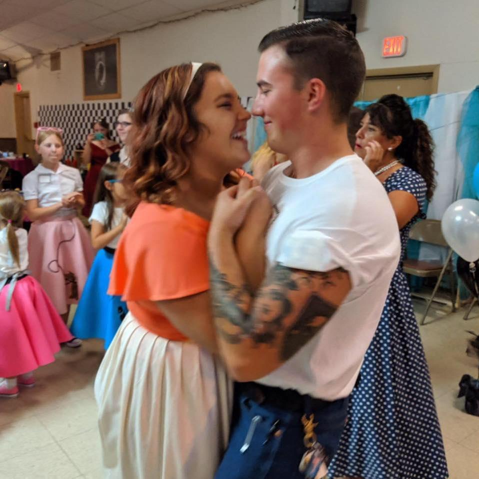 Grandma Bev's 70th birthday party (sockhop)