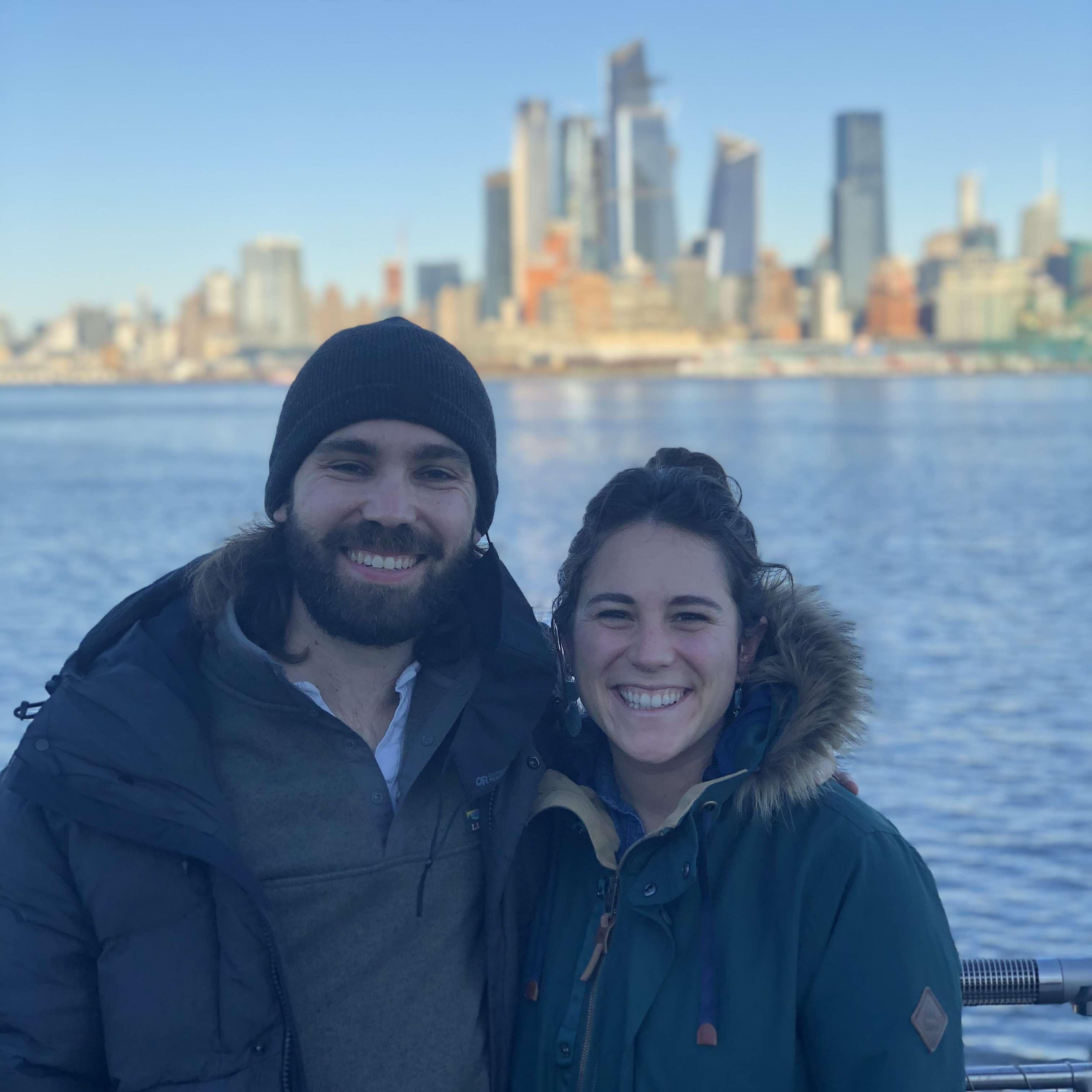 visiting Gerard & Alexa in Hoboken, NJ January 2021