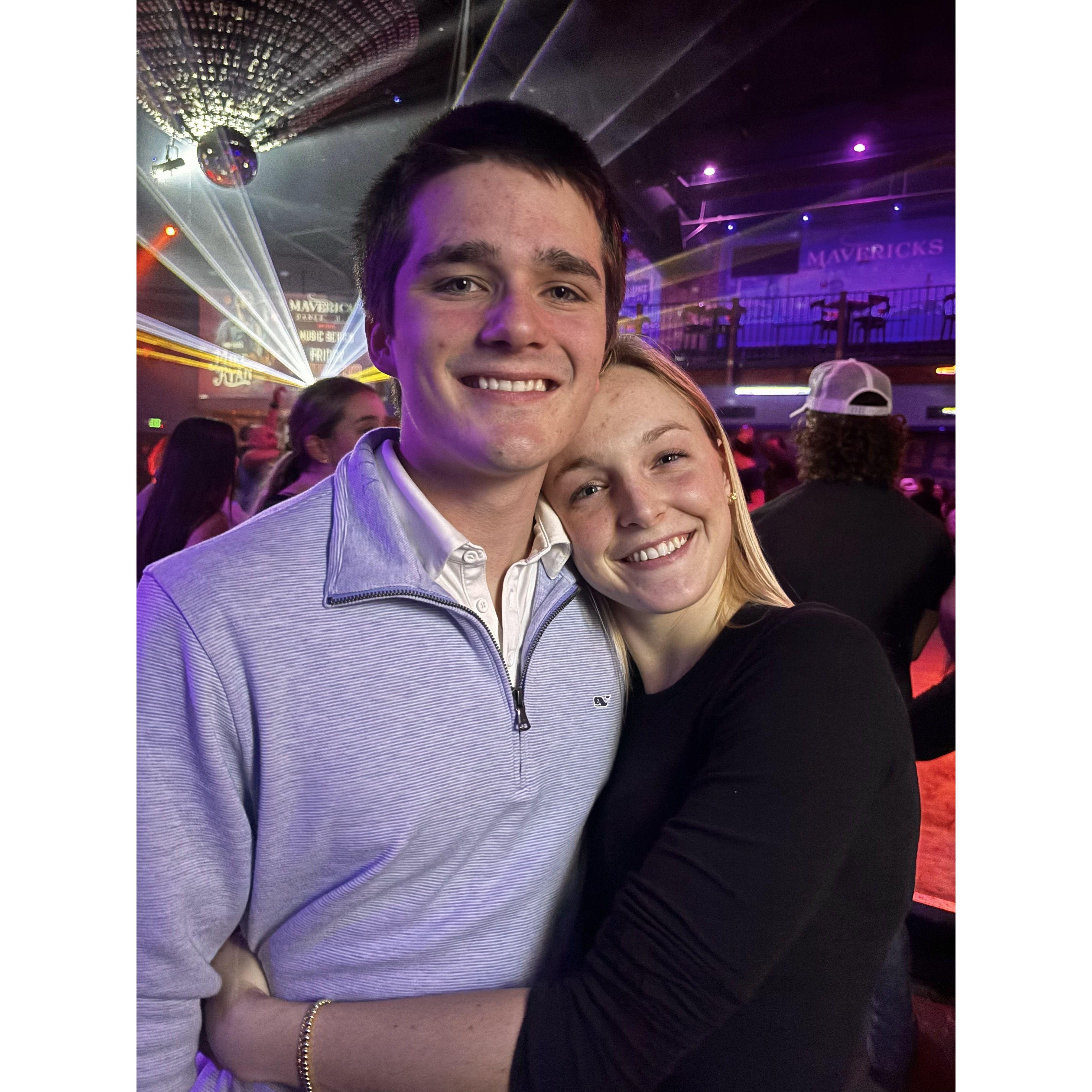 Dancing the night away!