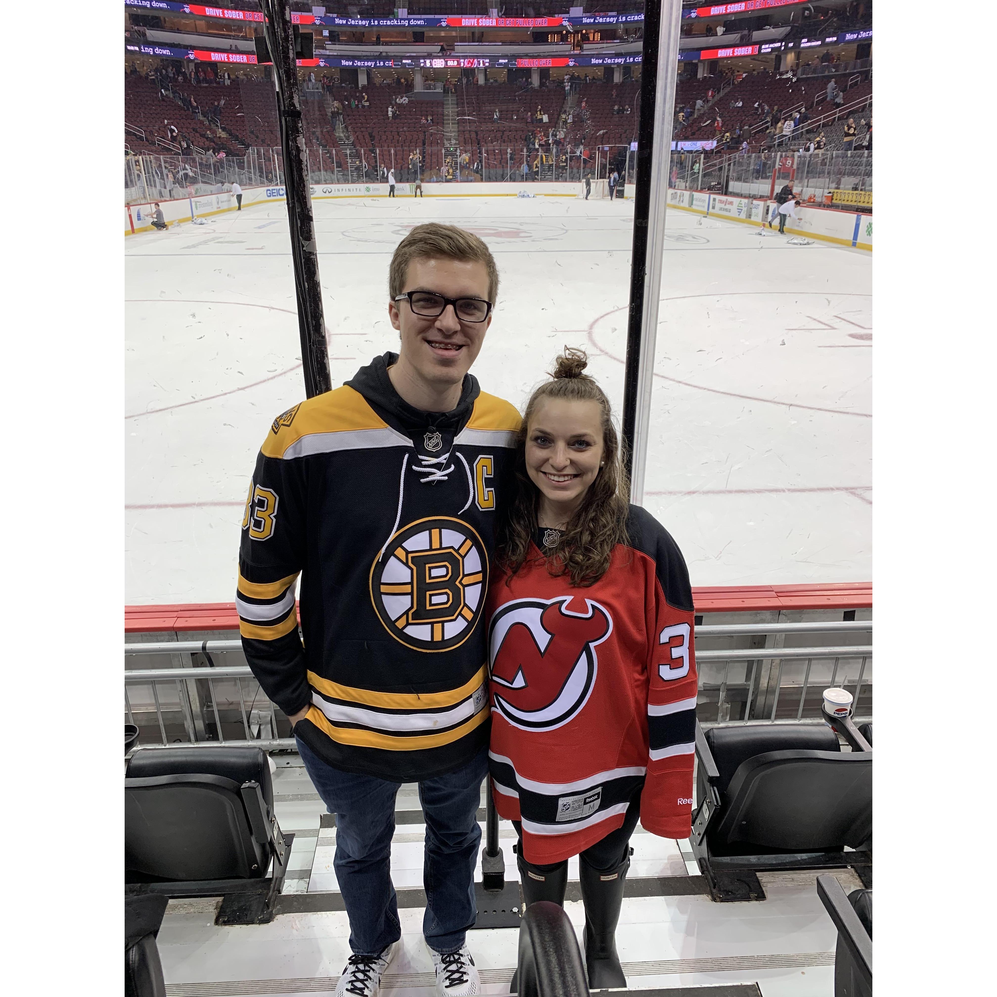 Bruins vs. Devils - March 2019