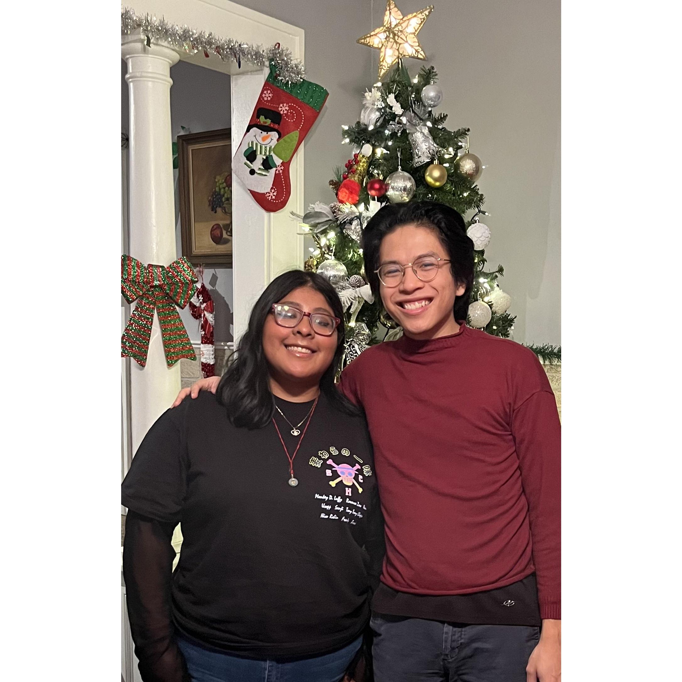 Spending holidays together!