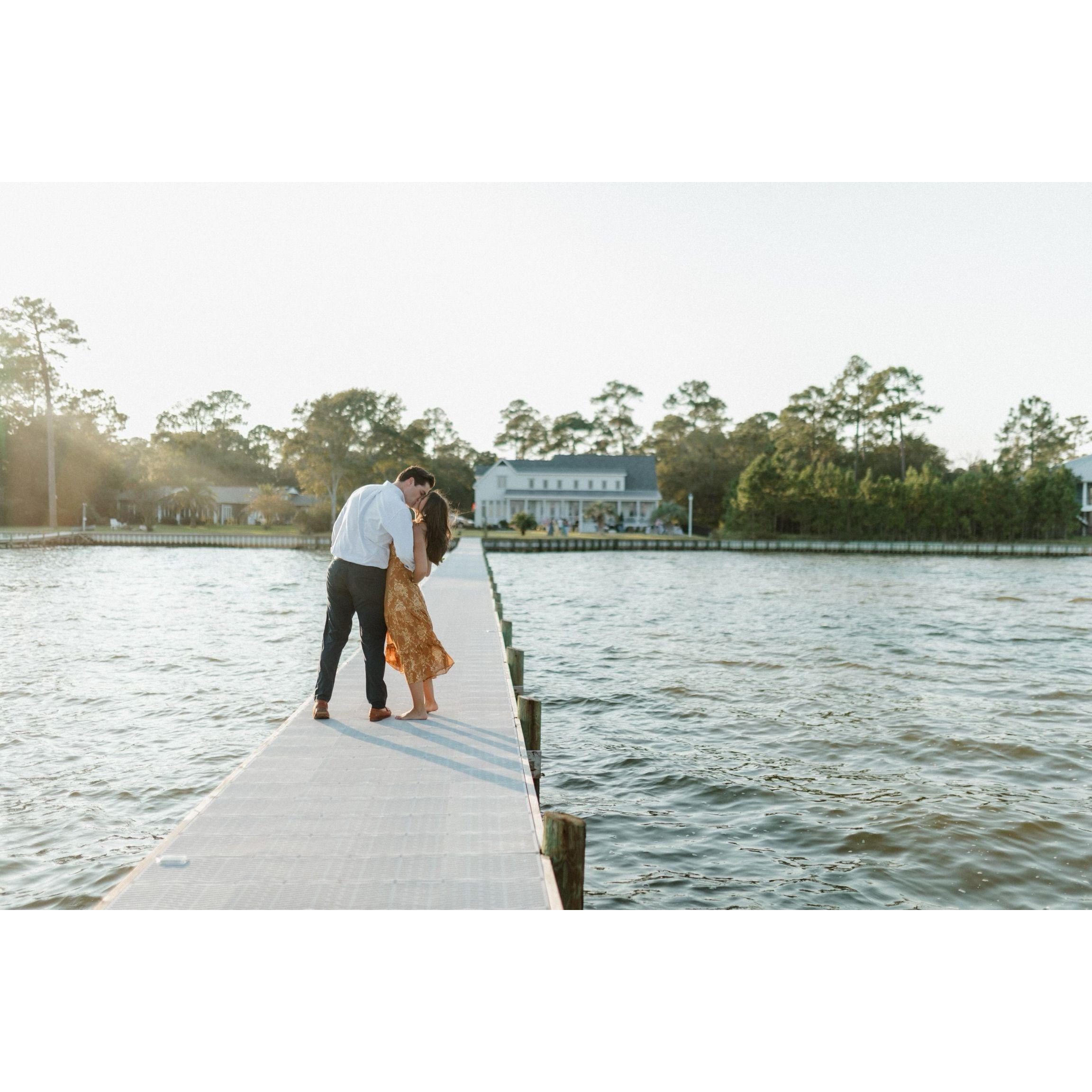 First kiss as a Fiancé