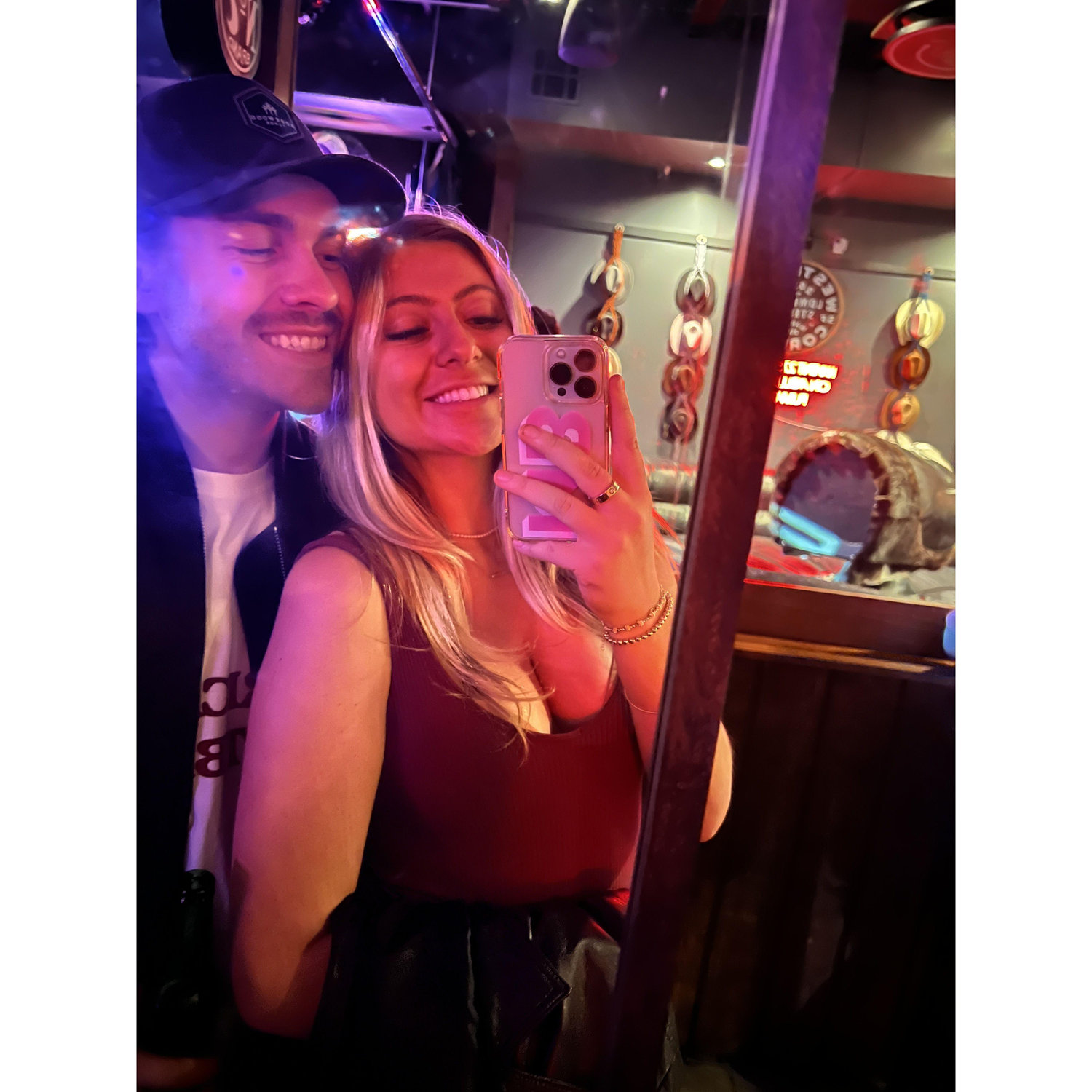 We met through a mutual friend at Wilder in the Marina of San Francisco on a Saturday evening. We walked together to the next bar (Jaxson's) where Zac asked Madi to go on a date that Wednesday.