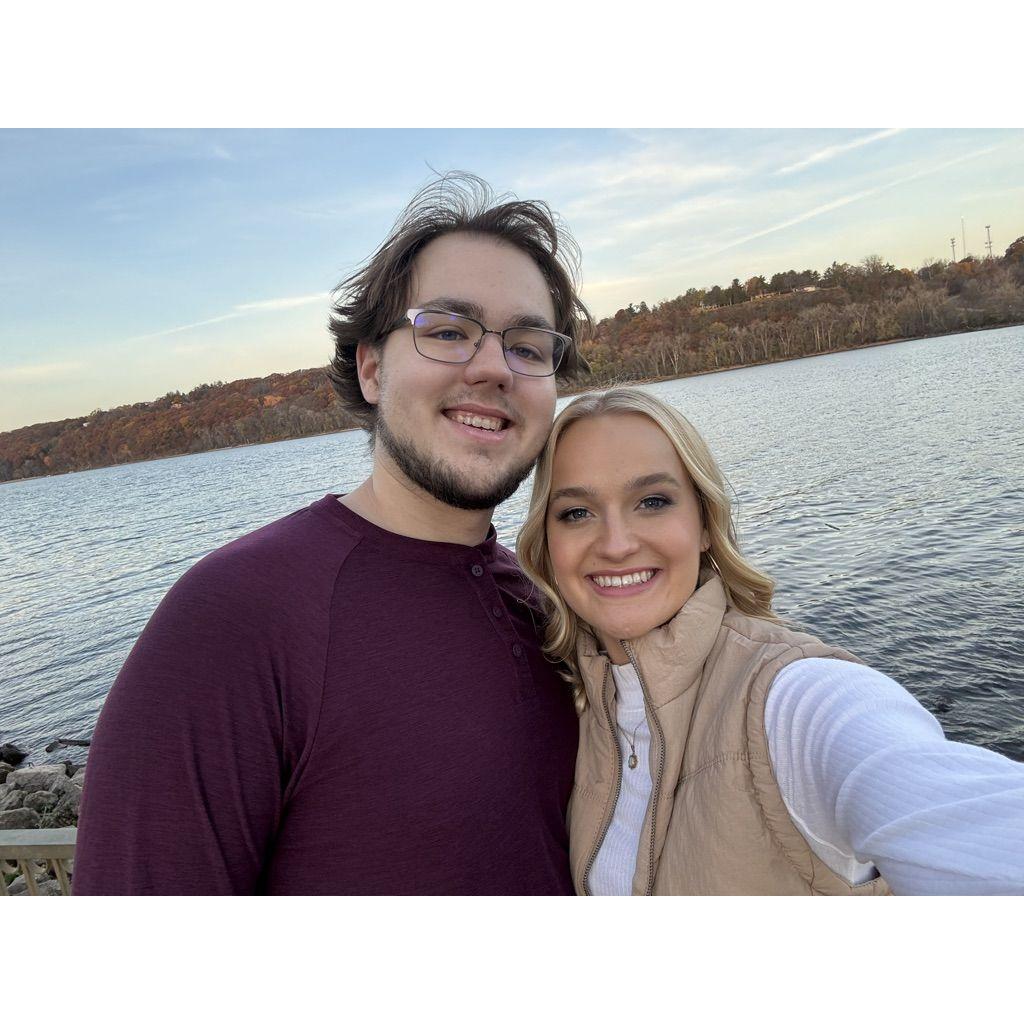 10/27/24: Engagement photos in Stillwater, MN
