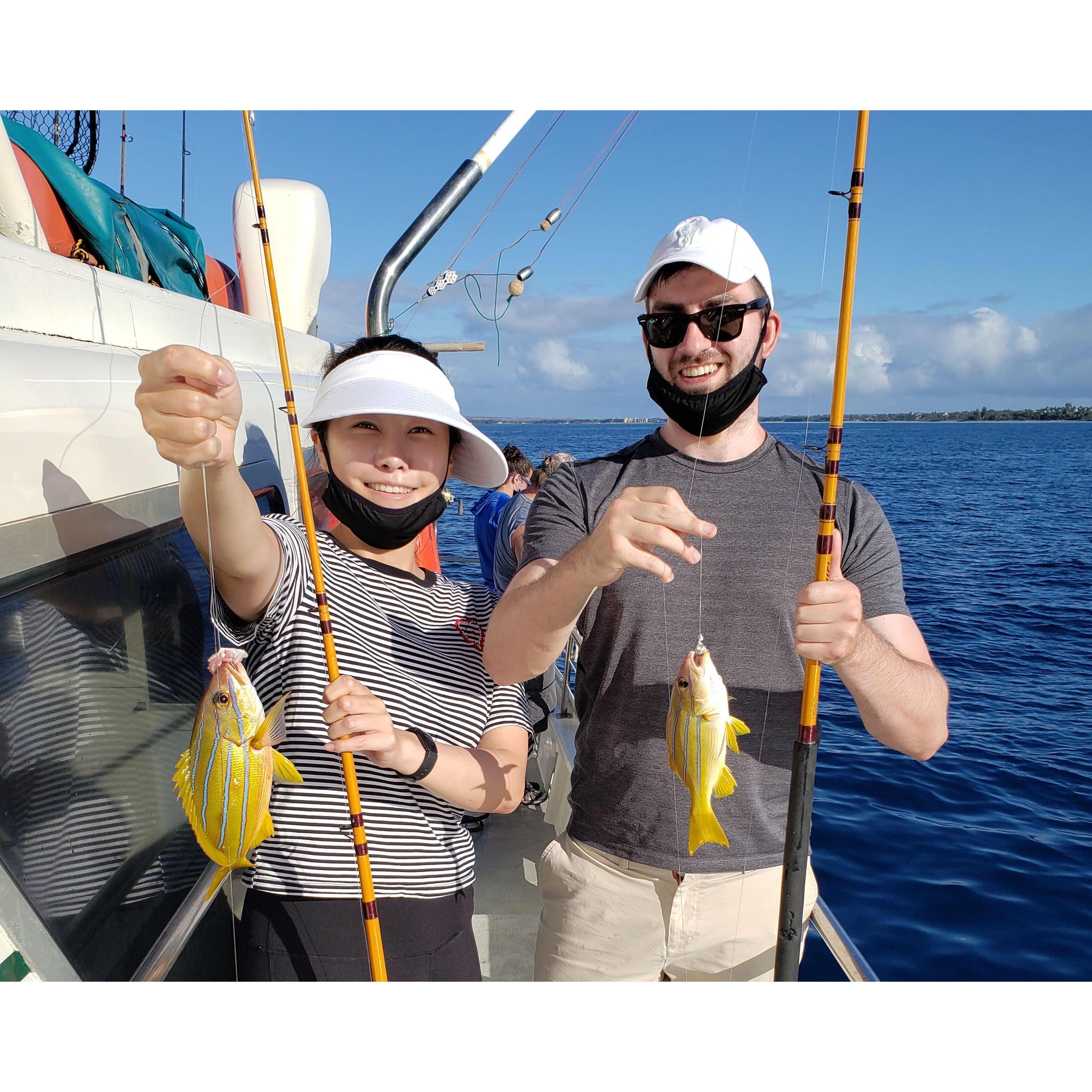 Fishing in Maui