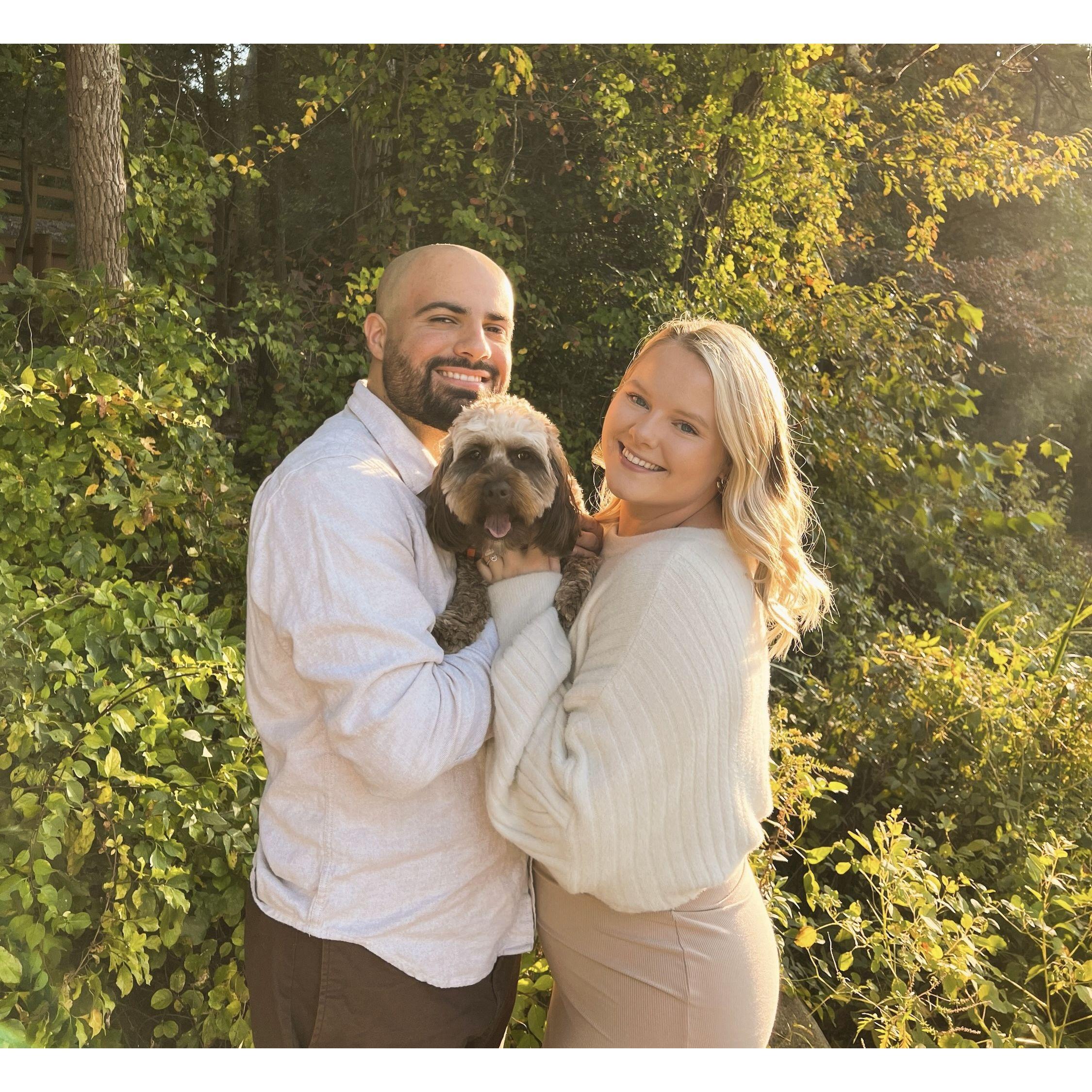 Family picots at our new spot Lake Waterford! 10/2023