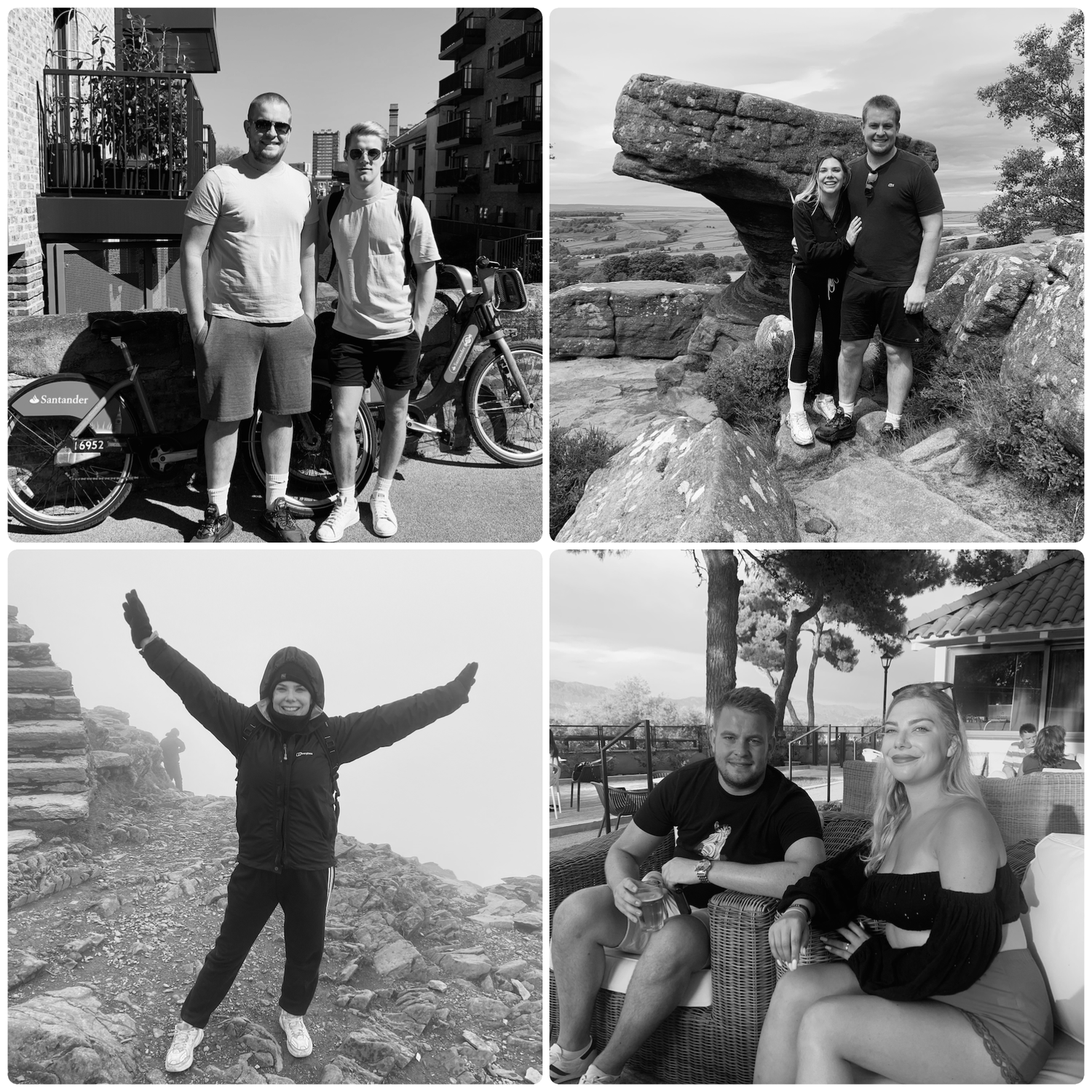 2020: Lockdown hits and Maz moves in with Harry and "Covid James", both make two very poor hair maintenance choices...  We managed to get away to climb Snowdon and a last minute dash to Croatia!