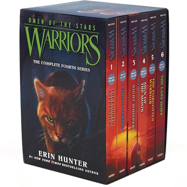 Warriors: Omen of the Stars Box Set: Volumes 1 to 6: A Thrilling Cat Adventure Series