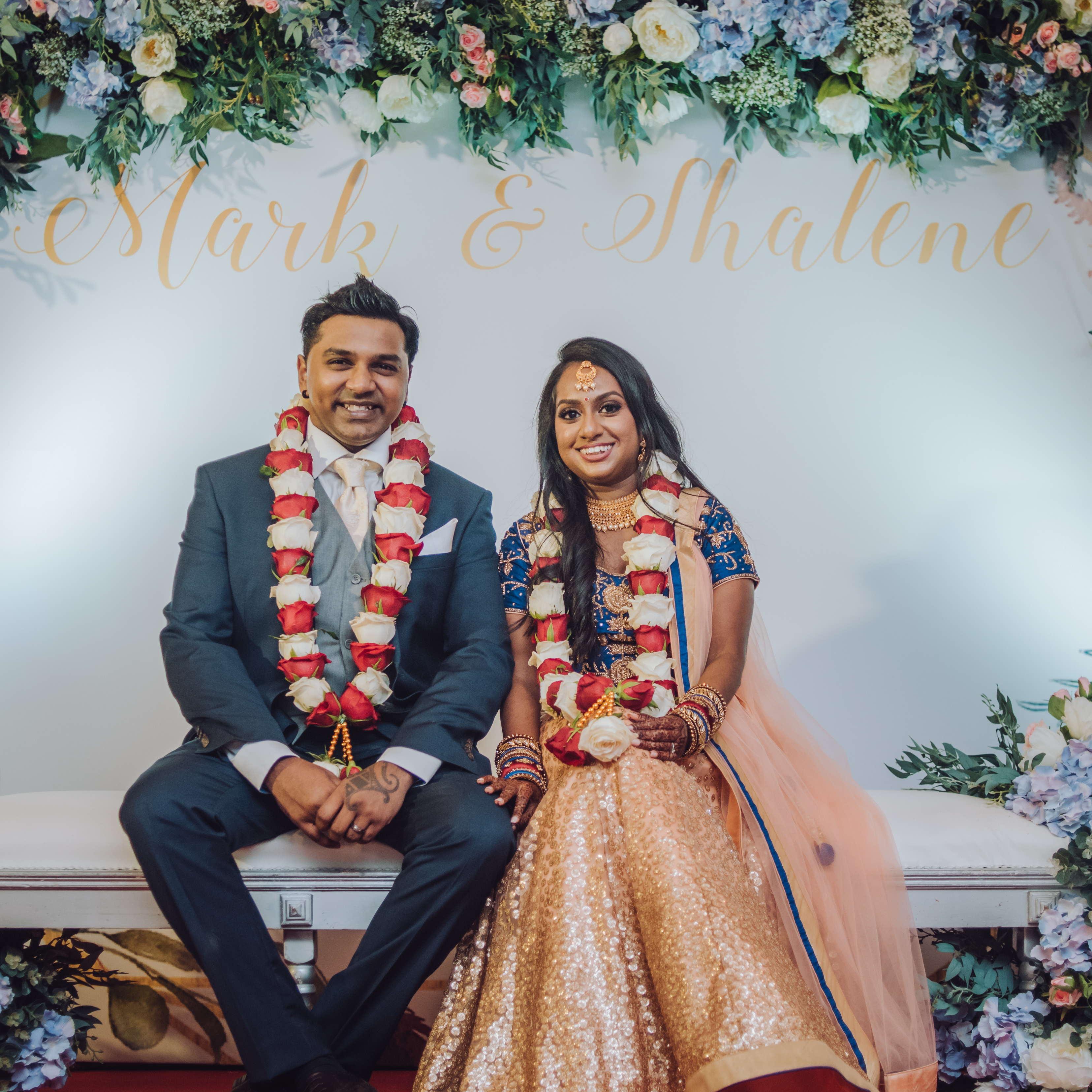 Our engagement ceremony, 2018.