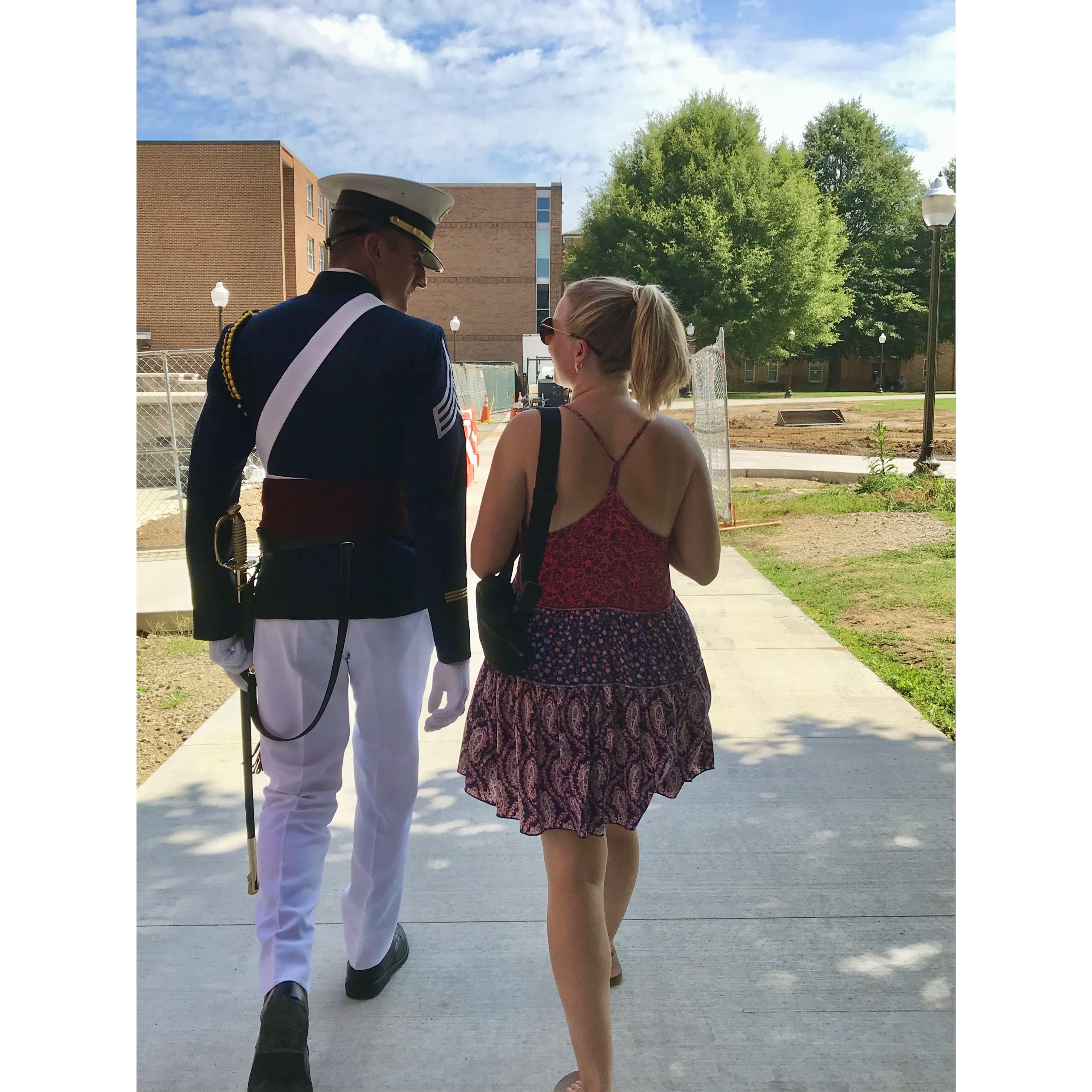 corps of cadet parade 2023