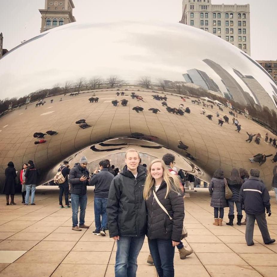 December 2018; Visiting the Bean in Chicago!