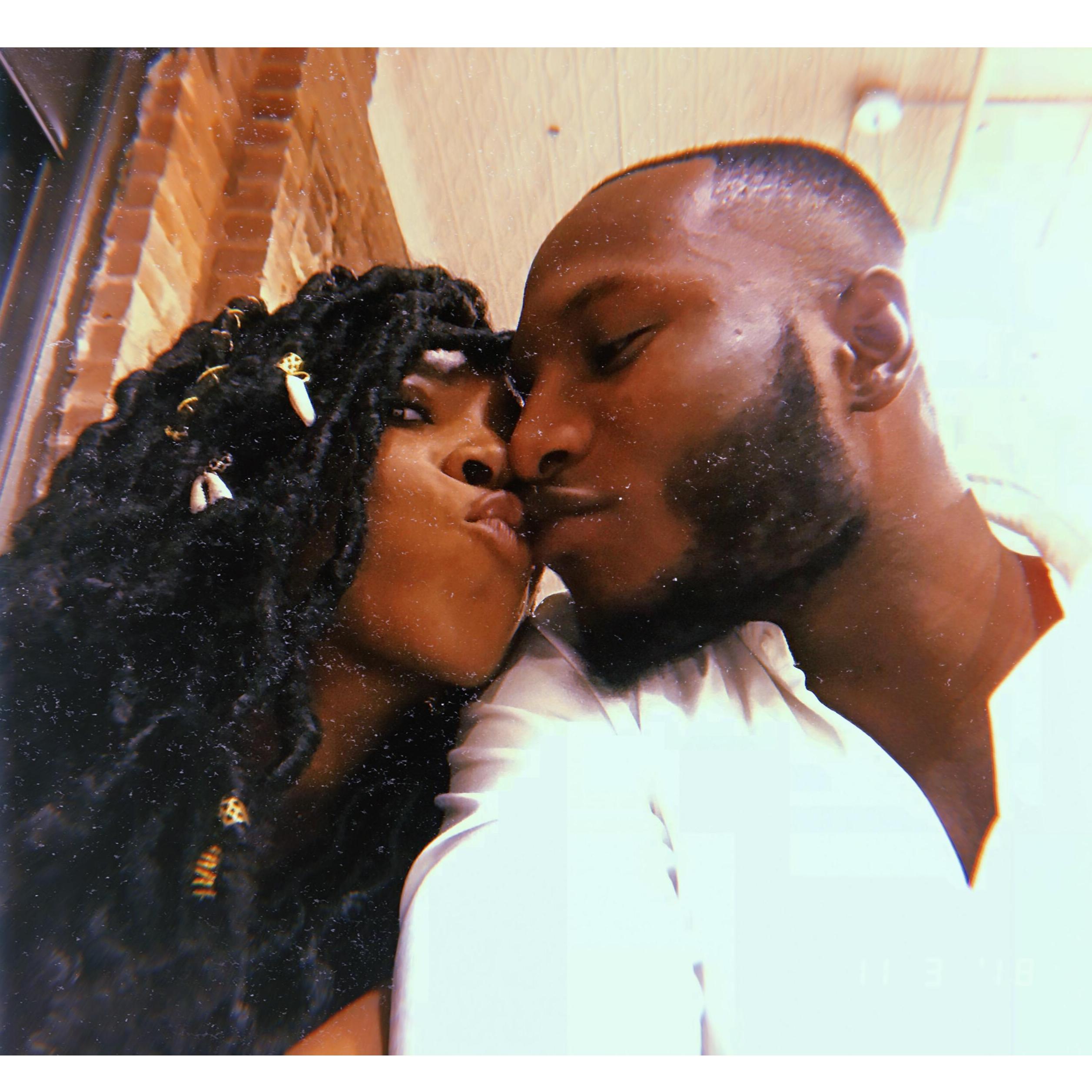 My forever chocolate! Kisses.