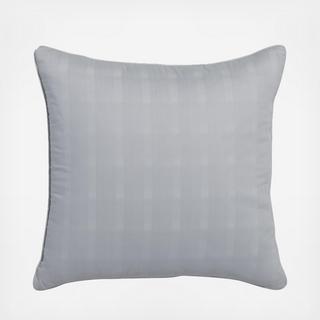 Glacier Bay Dobby Plaid Decorative Pillow